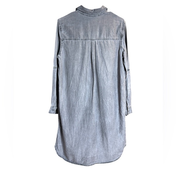Como Vintage Charcoal Mini Shirt Dress - Picture 9 of 9